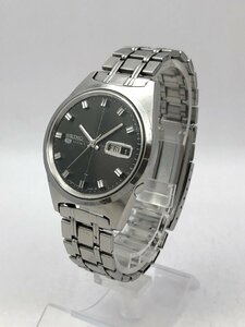 1円～/SEIKO/セイコー/5/ファイブ/5126-8000/23石/3針/デイデイト/シルバーカラー/ラウンド/自動巻/メンズ腕時計/稼動品/ジャンク/T201