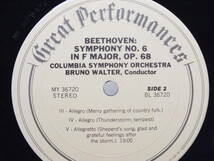 LP 36720 ブルーノ・ワルター　ベートーヴェン　交響曲　第６番　コロンビア交響楽団 【8商品以上同梱で送料無料】_画像5
