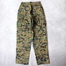 米軍 USMC MARPAT WOODLAND ウッドランド マーパット迷彩 カーゴパンツ ミリタリーパンツ SMALL(ウエスト78cm)_画像2