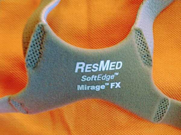 送料無料☆純正品☆ミラージュFX マスク用ヘッドギア CPAP RESMED レスメド シーパップ MIRAGE FX　交換　ベルト