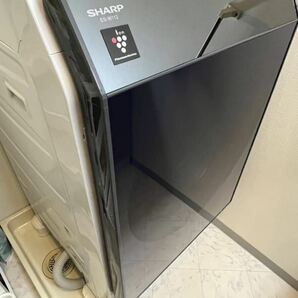 1000円スタート！SHARP シャープ ドラム式電気洗濯乾燥機 ES-W112 プラズマクラスター ドラム式洗濯乾燥機 左開き ES-W112 2020年製の画像2