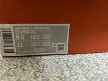 Nike Air Force 1 Low Color of the Month University Red 新品！_画像6