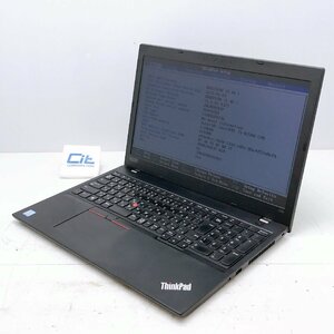 【木曜日午前10時台終了】Lenovo ThinkPad L580 Core i5 8250U 1.6GHz 8GB 500GB 15.6 ジャンク扱い ノートパソコン H12392