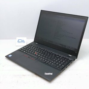 【木曜日午前10時台終了】Lenovo Thinkpad T580 Core i7 8650U 1.9GHz 32GB SSD512GB 15.6 ジャンク扱い ノートパソコン H12401の画像1