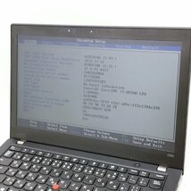 Lenovo ThinkPad X280 Core i7 8550U 1.8GHz 16GB SSD128GB 12.5 ジャンク扱い H12403_画像6