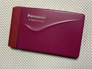 Panasonic S-XBS RQ-S15 パナソニック カセットウォークマン ポータブルカセットプレーヤー ピンク