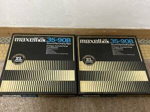 マクセル MAXELL UD XL 35-90B 2点セット オープンリールテープ
