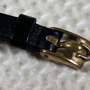 OMEGA オメガ DE VILLE デビル K18 750 金無垢アンティークカクテルウォッチ 13.7g オリジナル尾錠付 レザーベルト ビンテージウォッチの画像8