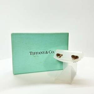 【訳あり品】 TIFFANY＆Co. ティファニー エルサペレッティ フルハート ピアス SV925 シルバー 片方キャッチ欠損