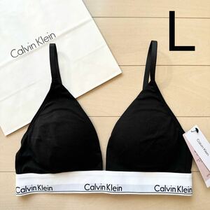 Calvin Klein カルバンクライン L XL 2way モダンコットン ブラ ブラジャー 黒 ブラック エクササイズ 下着 ハワイ BLACKPINK ジェニー