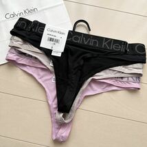 Calvin Klein カルバンクライン 下着 セット M L ブラ ショーツ 黒 セットアップ ブラレット スポブラ スポーツブラ レディース Tバック_画像8