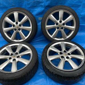 トヨタ 180系クラウン純正アルミホイールセット18インチ225/45R18 4本 1円〜の画像1