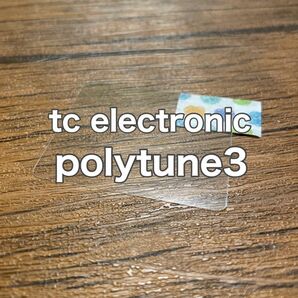 tc electronic polytune3 チューナー 保護フィルム