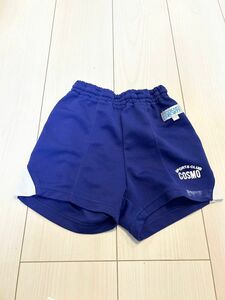 体操服 パンツ 短パン 紺　120 コスモ　コスモスポーツ　コスモスポーツクラブ　体操クラブ　ズボン　