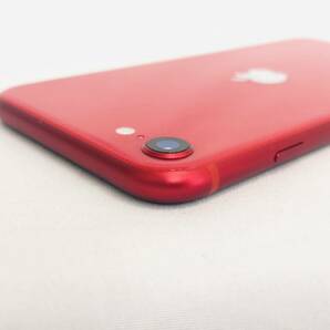 1円 初期化済み ジャンク Apple iPhone SE2 第二世代 64GB au 利用制限◯ A2296 レッド 赤の画像5