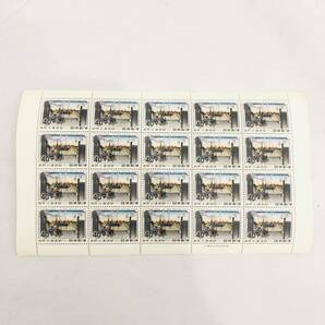 1円 希少 未使用 日本 記念 切手 シート 国際文通週間 1962年 日本橋 40円 20枚 1シートの画像1