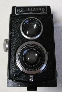 ローライコードⅡ型 ROLLEICORD 2型 カールツァィス トリオター ローライ入門に。（検索ローライフレックス ローライ）