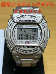 CASIO G-SHOCK 超希少 通称 スティングモデル スクリューバック メタルバンド 電池交換済 高級取引 dw-5700