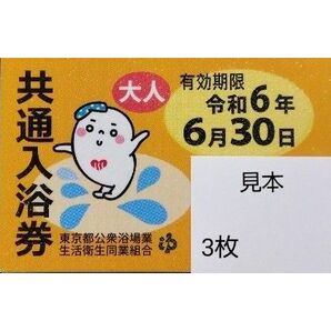 共通入浴券　銭湯　風呂　東京都公衆浴場業生活衛生同業組合　回数券