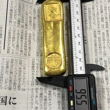 開運金貨　金棒　縁起物金錠 金元寶　金の延べ棒　縁起物　古美術　インテリア_画像5