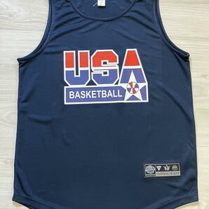 【未使用品】 USA代表 ドリームチーム DREATEAM NBA シャツ ユニフォーム アメリカ代表 バスケ ジョーダン カリー レブロン オリンピックの画像1