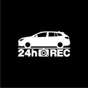 [do RaRe ko] Toyota Corolla touring [210 серия ]24 час видеозапись средний стикер 