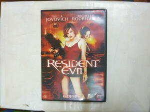 DVD[ RESIDENT EVIL / バイオハザード BIOHAZARD ]ミラ・ジョヴォヴィッチ+ミシェル・ロドリゲス 101分 日本語吹替 送料無料