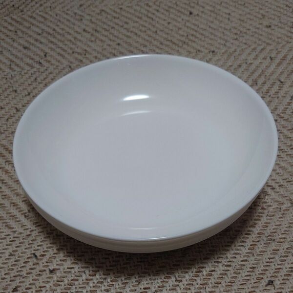 ヤマザキ春のパンまつり　白いお皿　19cm　丸型プレート　3枚セット