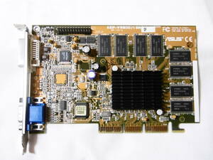 動作確認 ◆◇◆ AGPグラフィックボード ◆◇◆ ASUS AGP-V3800/16M ◆◇◆ NVIDIA RIVA TNT2 16MB