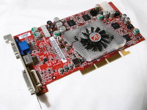 ジャンク ◆◇◆ AGPグラフィックボード ◆◇◆ Ati RADEON 9800 Pro？　詳細不明