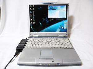 OS Windows 98 SE *** sharp Note PC *** Mebius PC-MJ730P *** PentiumIII 800MHz