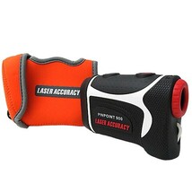 【格安】1,000円～ LASER ACCURACY レーザーアキュラシー レーザー距離計 PINPOINT900 ブラック系 動作確認済 [M5024]_画像1