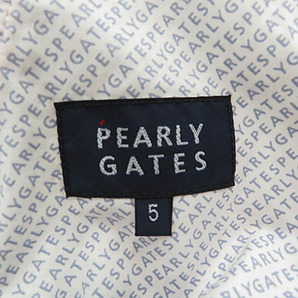 【美品】1,000円～ PEARLY GATES パーリーゲイツ ジョガーパンツ ヘリンボーン柄 レッド系 サイズ5 メンズ ゴルフ サンプル品 [M5059]の画像7