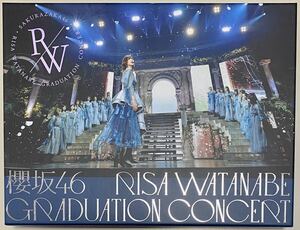 Blu-ray 櫻坂46 RISA WATANABE GRADUATION CONCERT (完全生産限定盤　オリジナル三方背収納ケース付)