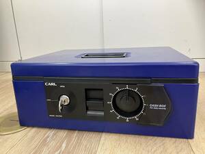 CARL safe CB-8760* secondhand goods * present condition delivery * handbag safe * carrying *reji* safe case *CASH*BOX* dial * dial with cover 