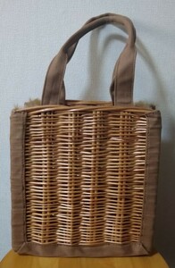  unused SM2sa man sa Moss Moss basket bag 