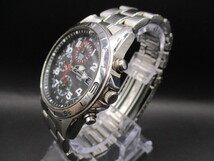 中古腕時計357【SEIKO】 7T92-0DX0 クロノグラフ 1デイト 黒文字盤 _画像6