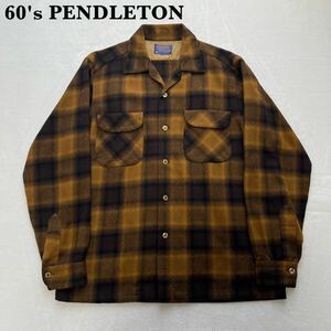 【極上配色】スペシャル デッド 60's PENDLETON ボードシャツ M