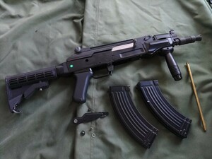 ジャンク 東京マルイ AK47HC 電動ガン 外装パーツ一式 オマケ付 