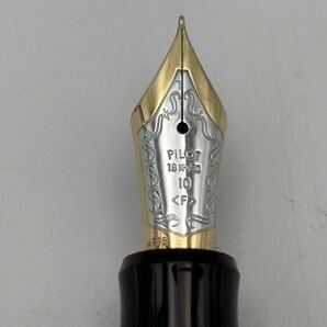 ⑦ PILOT CUSTOM 745 74 スターリング シルバー 2本 万年筆 シャーペン ペン先 18K 750 10 F A998 0.5 STARRING SILVER ジャンク扱の画像6