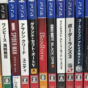 PlayStation 4 3 ソフト 全40個 プレステ4 オーバーウォッチ モンハン 龍が如く マイクラ グラセフ バイオハザード サクラ大戦 ジャンク扱の画像3
