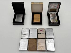 ② ZIPPO 11個 Michael Jackson SOLID BRASS LIGHTER MICHIKO LONDON ジッポ オイルライター　マイケルジャクソン ジャンク扱