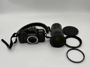 ⑪ CONTAX 167MT 3.3-4.0/28-85 Vario-Sonnar Carl Zeiss W-1 82mm P-Filter コンタックス フィルムカメラ 現状品