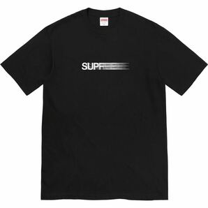  【新品】 23ss Supreme Motion Logo Tee ブラック  Lサイズ シュプリーム モーション ロゴ Tシャツ ボックスの画像1
