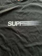  【新品】 23ss Supreme Motion Logo Tee ブラック　　Lサイズ シュプリーム モーション ロゴ Tシャツ ボックス_画像4