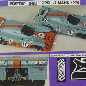 STARTER 1/43 GULF FORD LM 1975の画像1