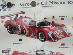  PROVENCE 1/43 NISSAN R88V LM 1989