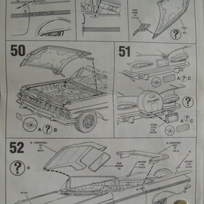 MONOGRAM 1/25 '59 CHEVROLET IMPALA CONVERTIBLEの画像7