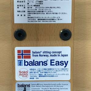 バランスチェア Balans EASY バランスイージー ノルウェー 姿勢矯正 中古品の画像6