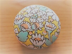 *ハンドメイド*リバティ*アリスW/クリームイエロー*お薬*小物ケース*